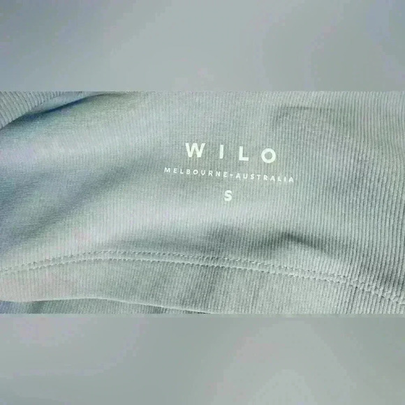 Wilo The Label, Short Rib Romper, Women’s Size Small, Blue, NWT - Picture 7 of 9